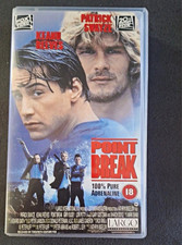 VHS Tape & DVD Job Lot Bundle Keanu Reeves Point Break Speed 8MM Halo Beano