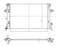 Nrf 550035 KüHler, MotorabküHlung Hyundai 25310F2000