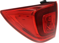Fits PILOT 16-18/PASSPORT 22-23 TAIL LAMP LH, Outer, Assembly, (Passport, Elite/