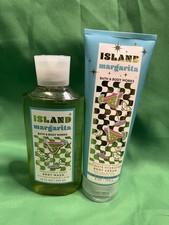 Bath Body Works ISLAND MARGARITA Body wash 10oz body cream 8oz combo