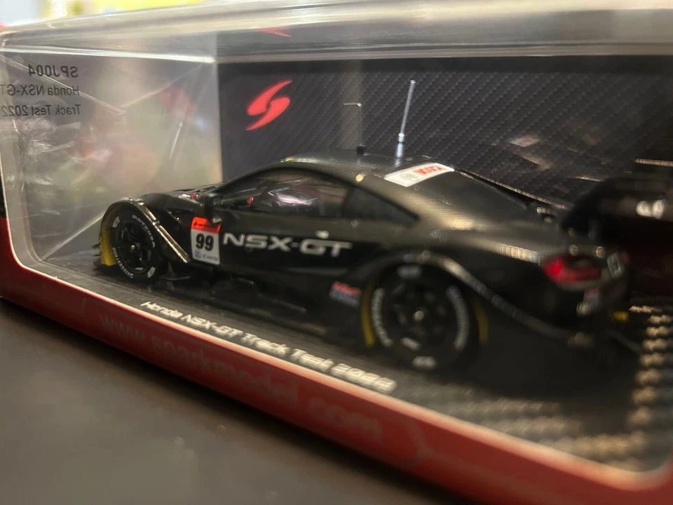 Spark 1/43 Honda NSX-GT Track Test 2022 Shizuoka Hobby Show Limited Model - Image 3 of 4