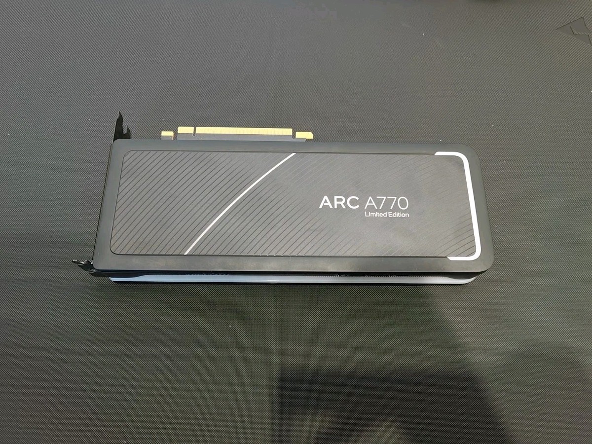 Intel Arc A770 Limited Edition 16GB GDDR6 Graphics Card for sale