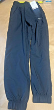 Nike Kids Track Pants SMALL Black Mesh Lined Athletic Windbreakers new with tags