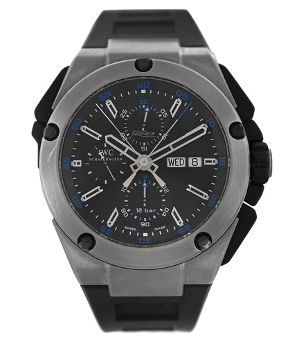 IWC Schaffhausen Ingenieur Double Chrono IW376501 Titanium Automatic 45MM Watch