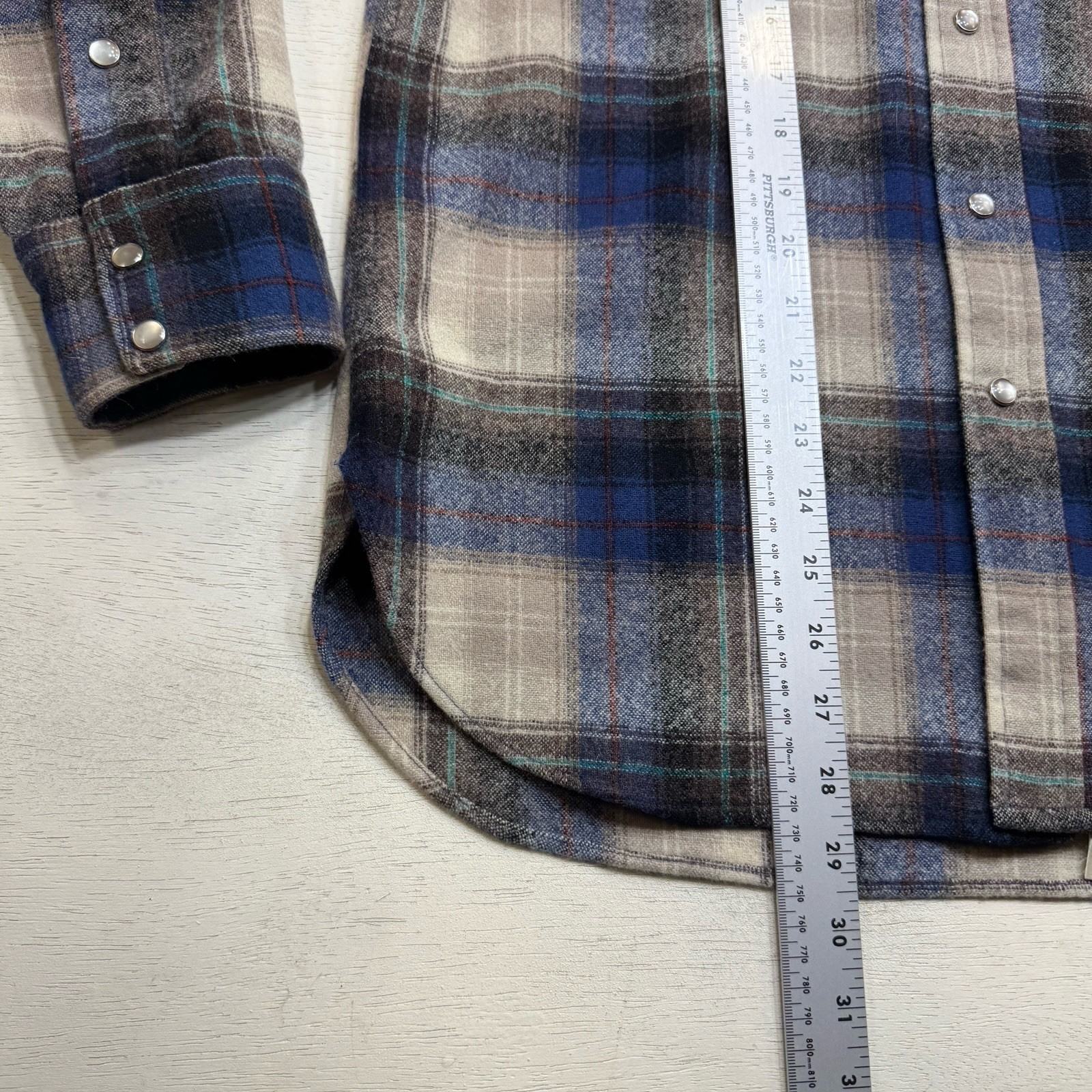 VTG Pendleton Medium High Grade Western Wear Plai… - image 11