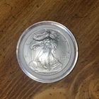 1999 U.S. Mint American Silver Eagle One Dollar 1 oz .999 Silver Coin in Capsule