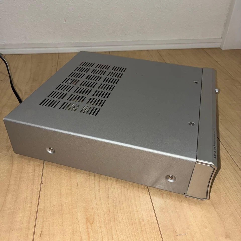 Junk ONKYO MD-133 Hi-MD Mini Disc Recorder Silver High Speed MDLP Japan g115 - Image 3 of 4