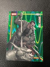 2026 Topps Chrome Marvel Comics Blade #17 Green RayWave Refractor /99 M9 NM