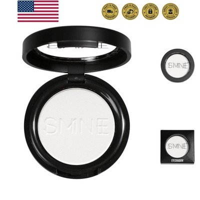 Single White Matte Eyeshadow Powder Palette High Pigment, Longwear, Intense C...