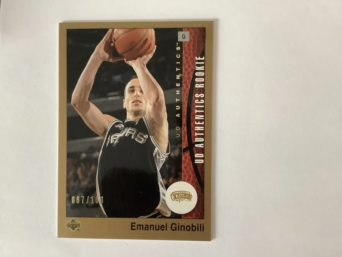 Manu Ginobili San Antonio Spurs Basketball 2002-03 Season Sports 