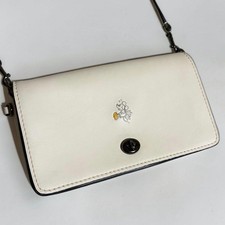 Rare Disney x Coach Collaboration Mickey Mouse Shoulder Bag FROM JAPAN