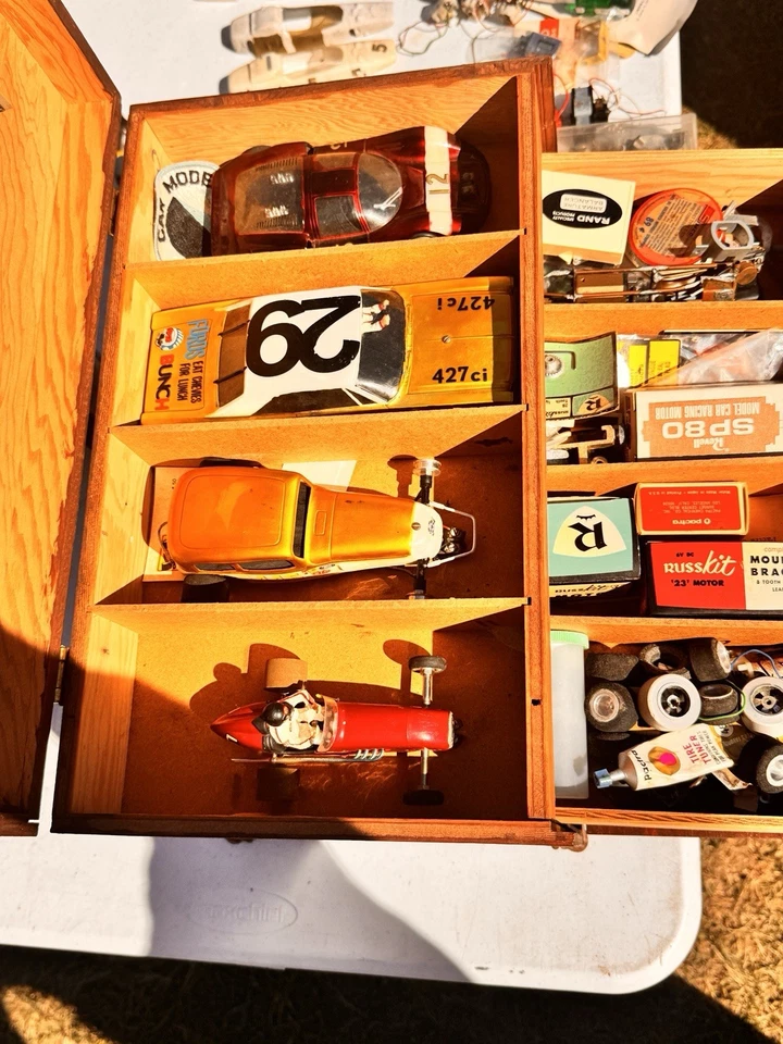 Gran Lote De Coches Ranura Vintage Y Extras Foto 2 de 4