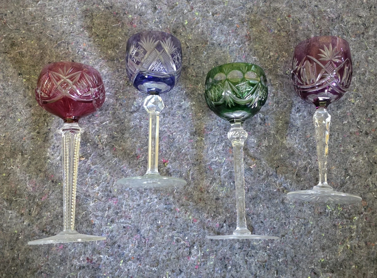 bohemian crystal glasses products for sale | eBay