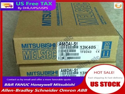 Mitsubishi A68DAI-S1 MELSEC PLC 1PC New Expedited Shipping A68DAIS1 US Free TAX