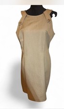 Calvin Klein Beige Midi Dress