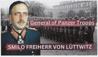 WW2 PANZER GENERAL FREIHERR VON LUETTWITZ KNIGHTS CROSS O.L.SWORDS WAR SGND.LTTR