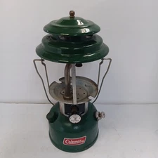Coleman Lantern 220J Double Mantel 6/76 - Parts or Repair
