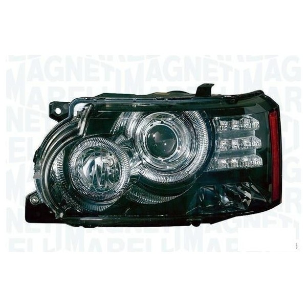 Scheinwerfer Vorne Links FüR Ranver Rover Von 2009 Bi-Xenon Afs Schwarz LR028483-image