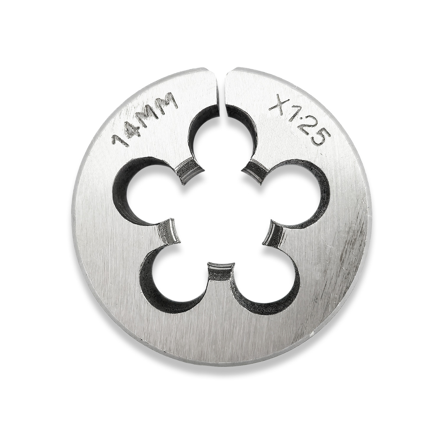 14 X 1.25 THREADING DIE M14 X 1.25 ROUND DIE CARBON STEEL RDGTOOLS