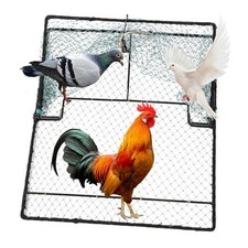 Humane Pigeon Trap,Bird Trap for Quail,Turkey,Net Traps 19.7x23.6 inch