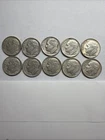 Roosevelt 90% Silver Dimes Lot Of 10. Random Dates *No Reserve*