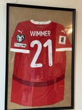 Matchworn/ Matchprepared Trikot Österreich Patrick Wimmer Wm Quali