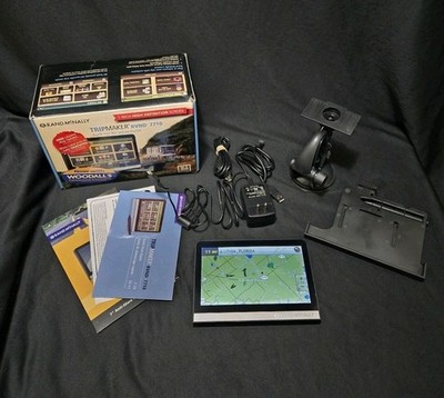 Rand McNally TripMaker RVND 7710 RV GPS Navigation System 7'' High Definition 