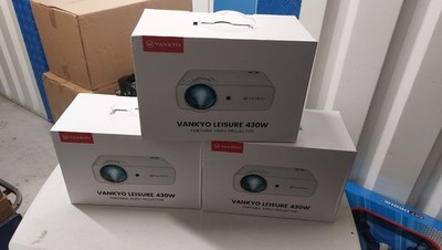 Vankyo Leisure 430w tragbarer Videoprojektor.  (Ein Projektor pro Kauf)