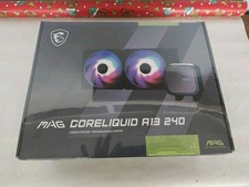 MSI MAG CORELIQUID A13 240 Liquid CPU Cooler Rifle Bearing 120mm Black