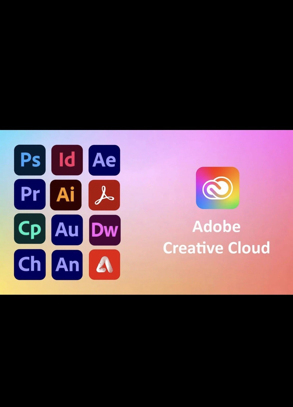 Adobe Creative Cloud Pro | Activation 3 Months |