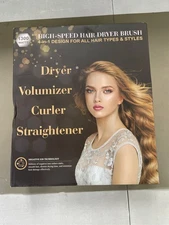 SKIMI Hair Dryer Brush and Blow Dry Brush, Multi-Hot Air Styler with 110000RPM B