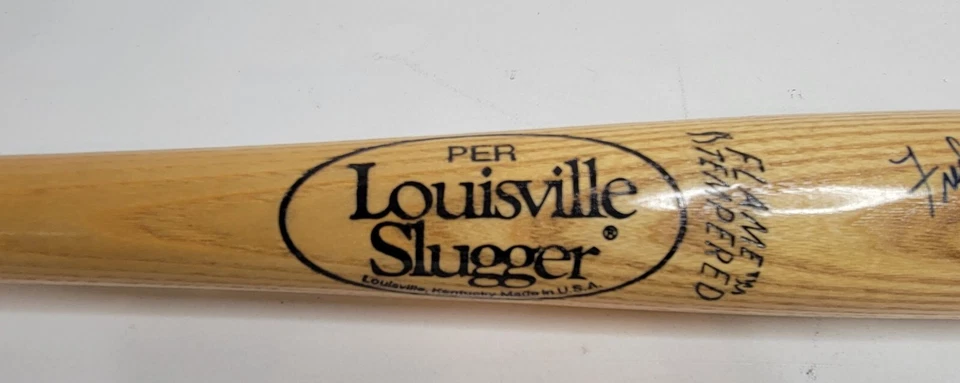 Padres Louisville Slugger Bat 1992 All Star 4 Signatures Gwynn McGriff Sheffield - Image 4 of 4