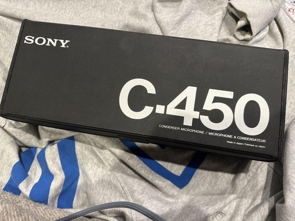 SONY C-450 1980s vintage microphone | eBay