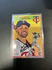 2023 Topps Chrome Platinum Edouard Julian Rose Gold Refractor Mini Diamond /75