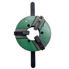 3 Jaws 8" Self-centering Welding Positioner Table Chuck Reversible
