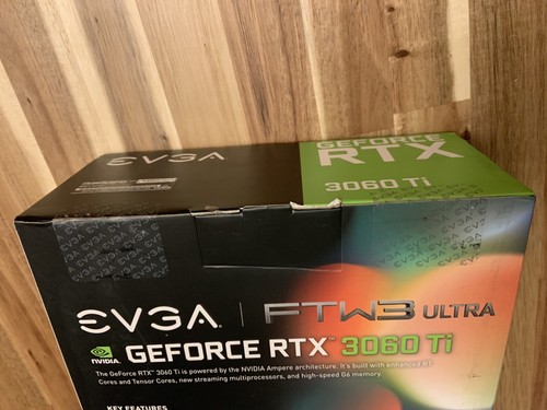 EVGA NVIDIA GeForce RTX 3060 Ti FTW3 ULTRA 8GB Graphics Card LHR 08G-P5-3667-KH - Picture 3 of 3