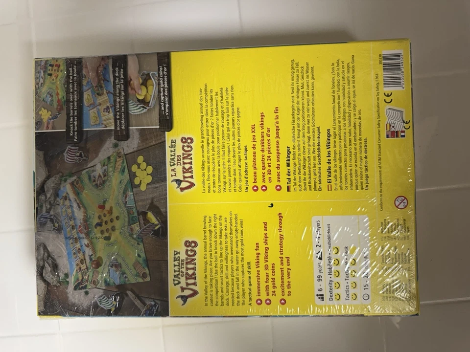 Valley Of The Vikings - Knock Over The Barrels And Try To Stay Dry * New Sealed - Image 2 of 4