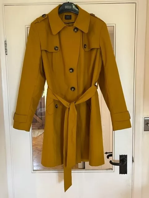 Marks and spencer mustard clearance coat