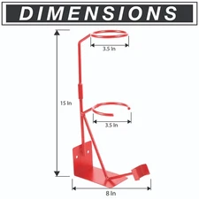 Omni Tool Gravity Spray Gun Holder Stand with Strainer Holder