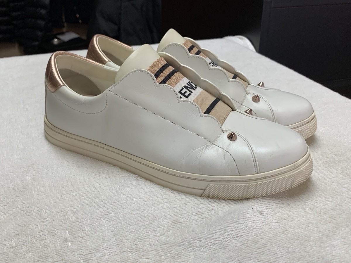 【関税込み】FENDI Sneakers & Slip-On Fendi | Shoes | Fendi Sneakers White Size 37 | Poshmark