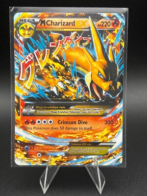 Mega M Charizard EX (Y) 13/106 XY Flashfire TCG - NM | eBay