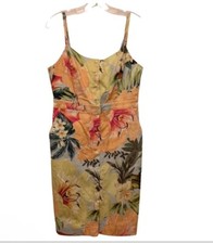 FARM RIO BY ANTHRO MULTI-FLORAL SHIFT DRESS Size: M