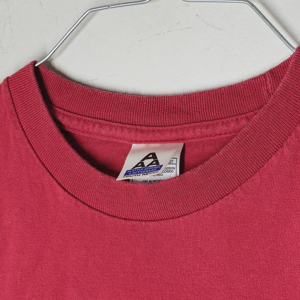 Винтажная баскетбольная футболка Indiana IU University Hoosiers молодежная большая для колледжа - Изображение 3 из 4