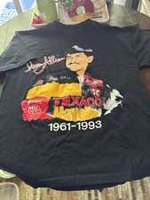 vintage 90s DAVEY ALLISON 1961-1993 WINSTON CUP HAVOLINE BLACK NASCAR Sz Large