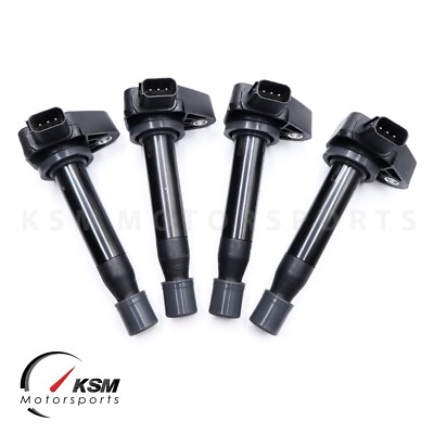 Set 4 x Ignition Coil Pack for 2001-2005 Honda Civic Acura EL L4