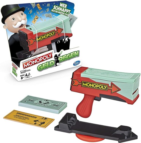 Monopoly 3er Fanbundle - Mega 2nd Edition + Geldregen + Mr. Monopoly Plüschfigur - Bild 7 von 10