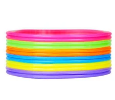 288 RAINBOW NEON JELLY BRACELETS, VENDING, PARTY FAVOR, PINATAS, GOODY BAGS