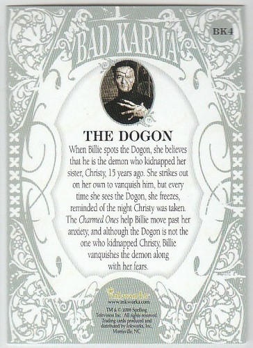 Charmed Destiny - Single Chase Card Selection - Unforgettable U, Bad Karma BK - Picture 14 of 16