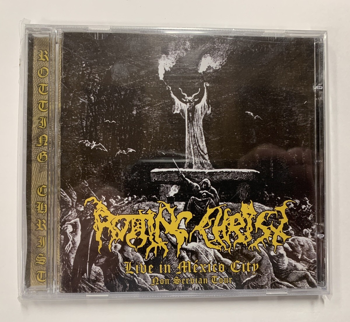レア Riistetyt / HC Revival クリア盤！2009盤 Rotting Christ - Live In Mexico City CD Greek Black Metal Band