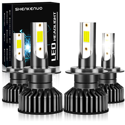 For Mercedes-Benz ML250 2015 6000K Combo LED Headlight High Low Beam Bright Bulb